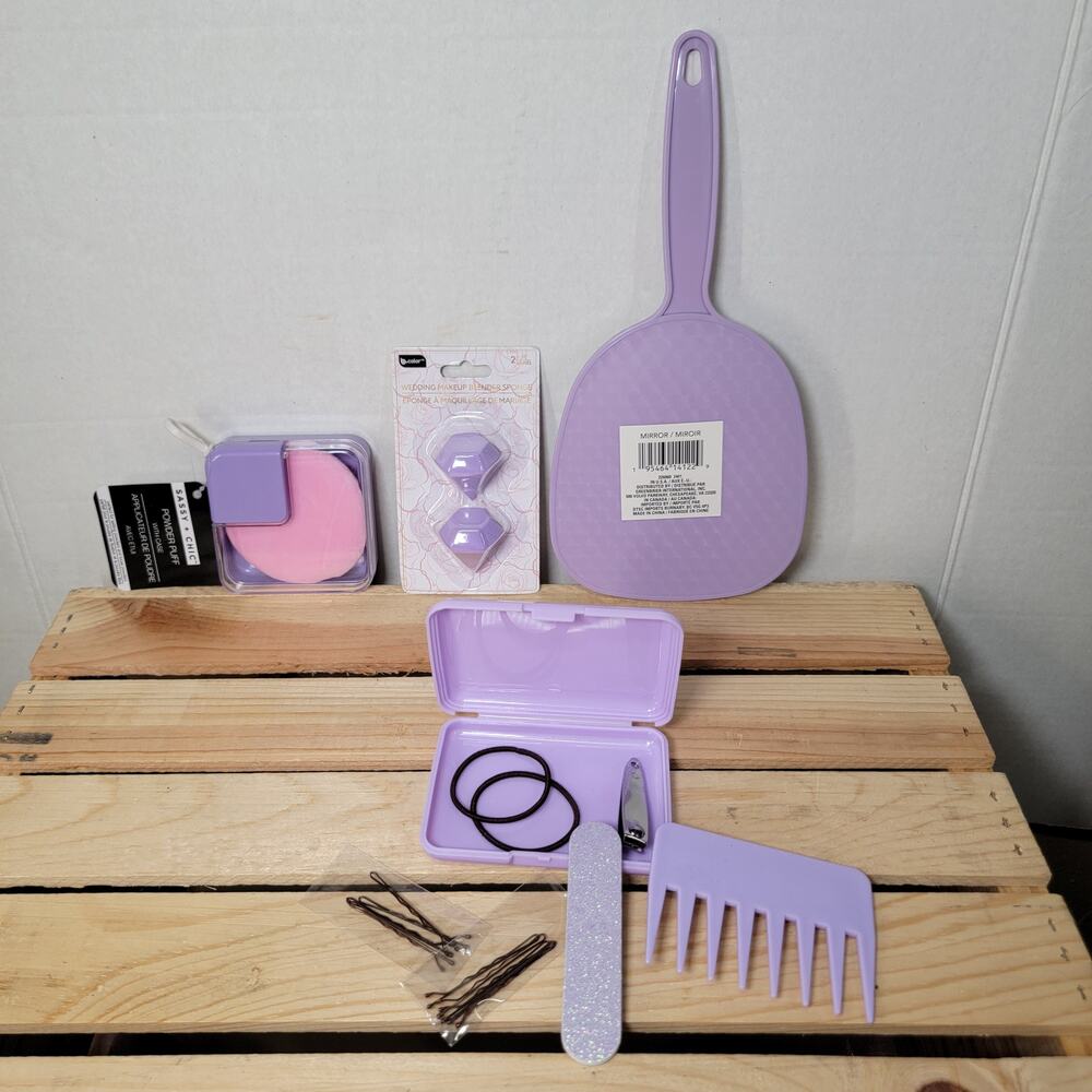 4 Pc Lavender Beauty Kit: New